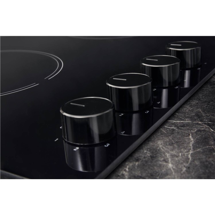 Hotpoint 58cm 4 Zone Ceramic Hob With Knob Controls