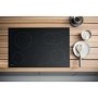 Refurbished Hotpoint HR724BH 77cm 4 Zone Ceramic Hob with Oval Dual Zone