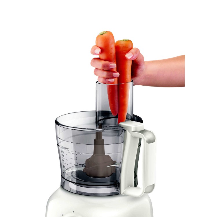 Philips HR7627/01 Food Processor White 2.1 Litre Capacity 2 Speeds