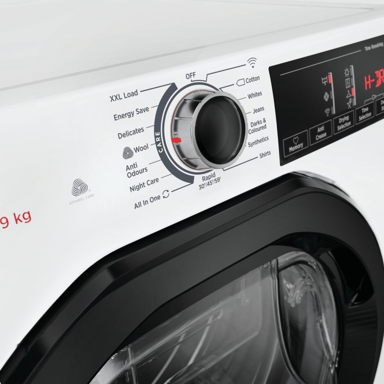 GRADE A2 - Hoover H-Dry 350 9kg Heat Pump Tumble Dryer - White