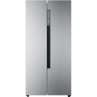 Haier 450 Litre American Fridge Freezer - Silver