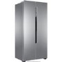 Haier 450 Litre American Fridge Freezer - Silver