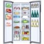 Haier 450 Litre American Fridge Freezer - Silver