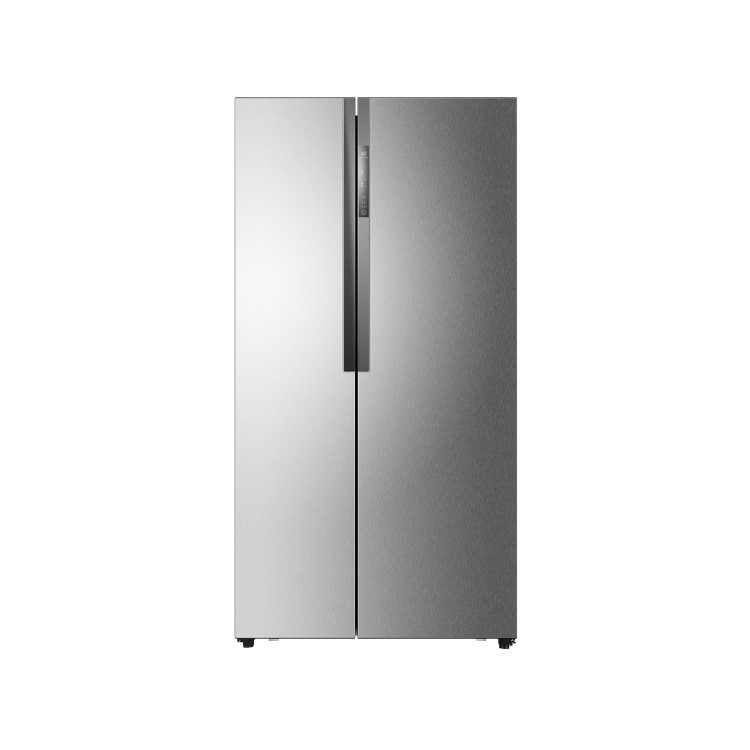 Haier HRF-521DS6 American Side-By-Side Fridge Freezer - Silver