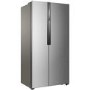Haier HRF-521DS6 American Side-By-Side Fridge Freezer - Silver