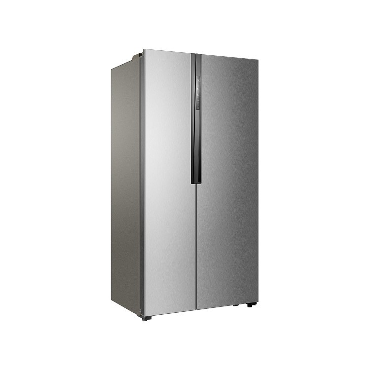 Haier HRF-521DS6 American Side-By-Side Fridge Freezer - Silver