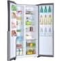 Haier HRF-521DS6 American Side-By-Side Fridge Freezer - Silver