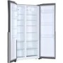 Haier HRF-521DS6 American Side-By-Side Fridge Freezer - Silver
