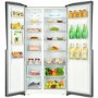 Haier HRF-521DS6 American Side-By-Side Fridge Freezer - Silver