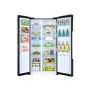 Haier HRF-522IB6 American Fridge Freezer With Water Dispenser - Black
