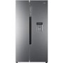 GRADE A2 - Haier HRF-522IG6 American Fridge Freezer With Water Dispenser - Silver