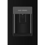 Haier HRF-522IB6 American Fridge Freezer With Water Dispenser - Black