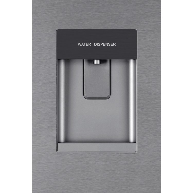 GRADE A2 - Haier HRF-522IG6 American Fridge Freezer With Water Dispenser - Silver