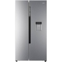 Haier HRF-522WM6 Frost Free American Side-by-side Fridge Freezer With Water Dispenser - Silver