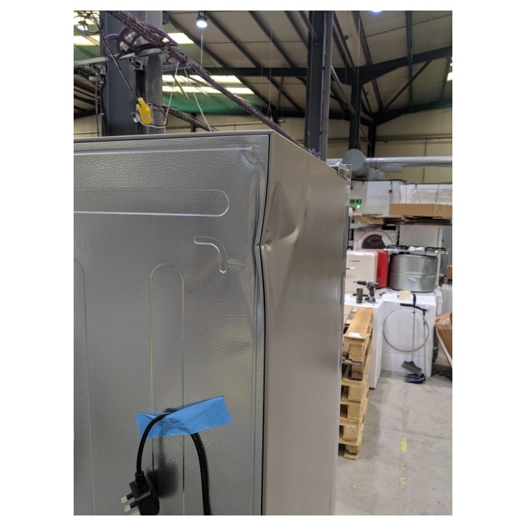 Refurbished Haier HRF-522WS6 Freestanding 501 Litre 50/50 Frost Free Fridge Freezer with Water Dispenser Silver