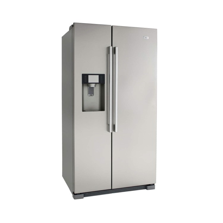 GRADE A2 - Light cosmetic damage - Haier HRF-628IF6 550L Frost Free American Fridge Freezer With Ice And Water Dispenser - Stainless St