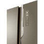 Haier HRF-800DGS8 1m Wide Side-by-side American Fridge Freezer - Titanium Glass