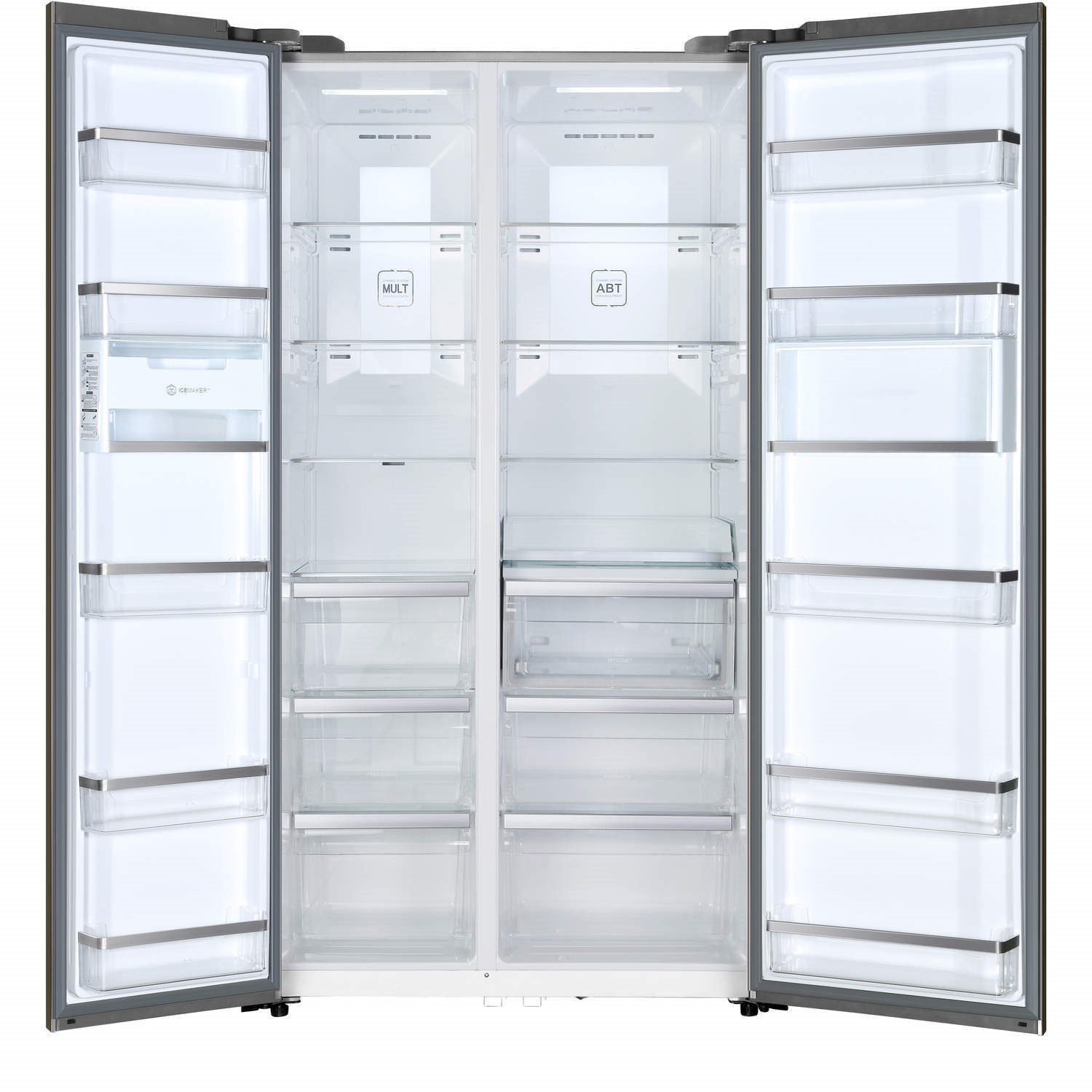 Haier HRF800DGS8 2Door Ultra Efficient Side By Side American Fridge