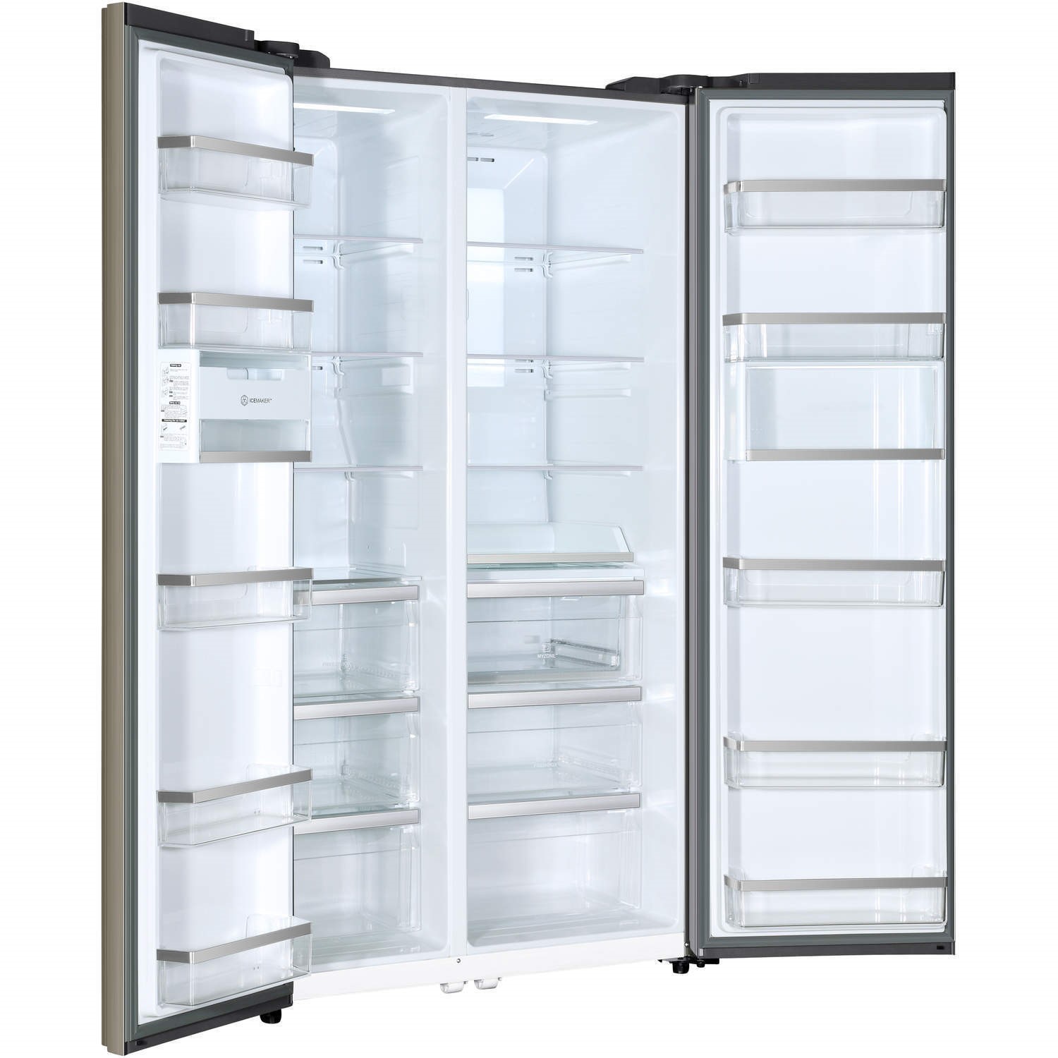 Haier HRF800DGS8 2Door Ultra Efficient Side By Side American Fridge