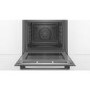 Bosch Series 6 Electric Self Cleaning Single Oven with Home Connect - Black