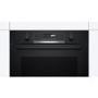 Bosch Series 6 Electric Self Cleaning Single Oven with Home Connect - Black