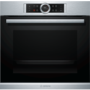 GRADE A2 - Bosch HRG675BS1B Serie 8 Electric Built-in Single Oven With Added Steam - Stainless Steel