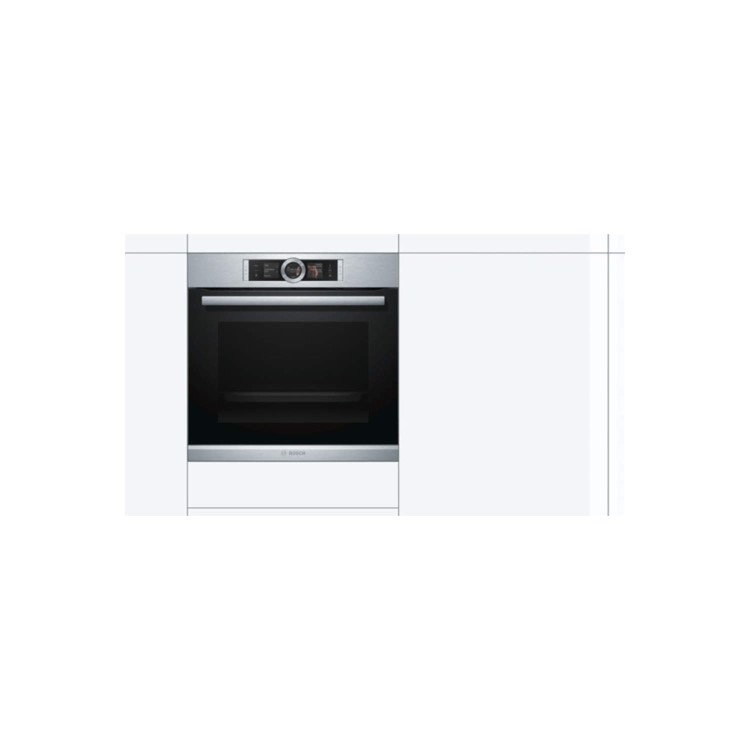 Bosch HRG6769S2B 15 Function Electric Built-in Single Oven Stainless Steel With Colour Touch Control