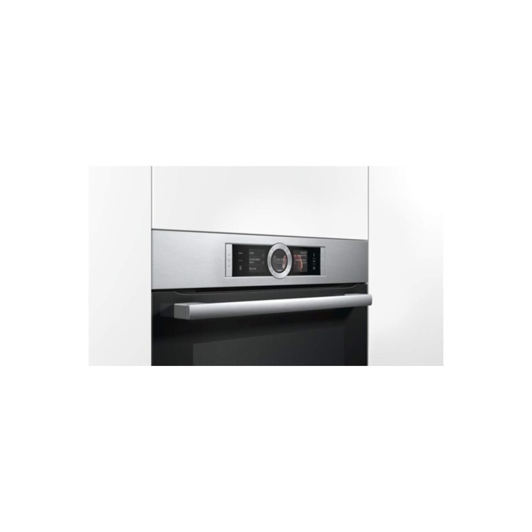 Bosch HRG6769S2B 15 Function Electric Built-in Single Oven Stainless Steel With Colour Touch Control