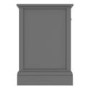 Harper Grey Solid Wood TV Unit with Drawers - TV's up to 60"