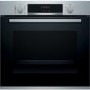 Bosch Series 4 Electric Single Oven with Added Steam Function - Stainless Steel