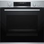 GRADE A2 - Bosch HRS578BS6B Serie 6 Added Steam Multifunction Electric Built-in Single Oven - Stainless Steel