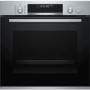Bosch HRS578BS6B Serie 6 Added Steam Multifunction Electric Built-in Single Oven - Stainless Steel