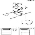 AEG 3000 Series Domino 30cm 2 Zone Ceramic Hob