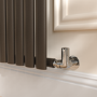 Sorrento Russet Horizontal Oval Designer Radiator 600x590mm Single Panel 1576 BTU