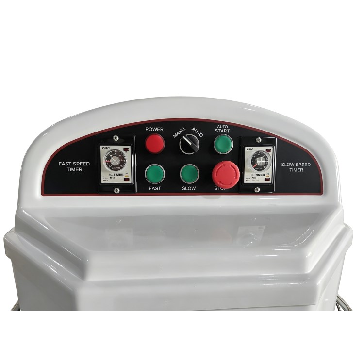 Culinox Spiral Dough Mixer with Timer - Twin Speed, 130 Ltr, 85kg - 3 Phase