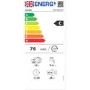 Refurbished Hisense HS673C60WUK Hygiene 16 Place Freestanding Dishwasher White