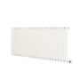 Linen Horizontal Smart Electric Radiator with Wi-Fi Thermostat - 2KW - H600xW1410 - Bathroom Safe