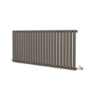 Sorrento Russet Horizontal Oval Designer Radiator 600x1416mm Single Panel 3783 BTU