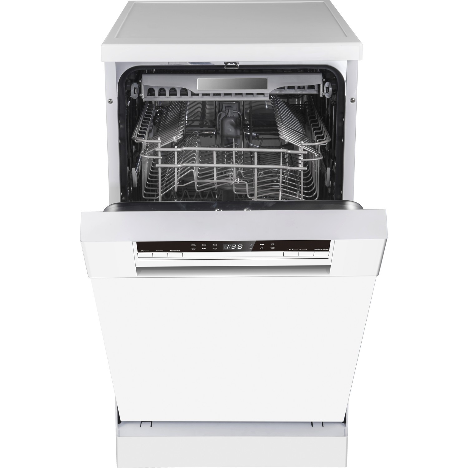 Refurbished Hisense HS520E40WUK 11 Place Freestanding Dishwasher White