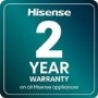 Hisense Freestanding Slimline Dishwasher - Auto Dry C-Rated Black