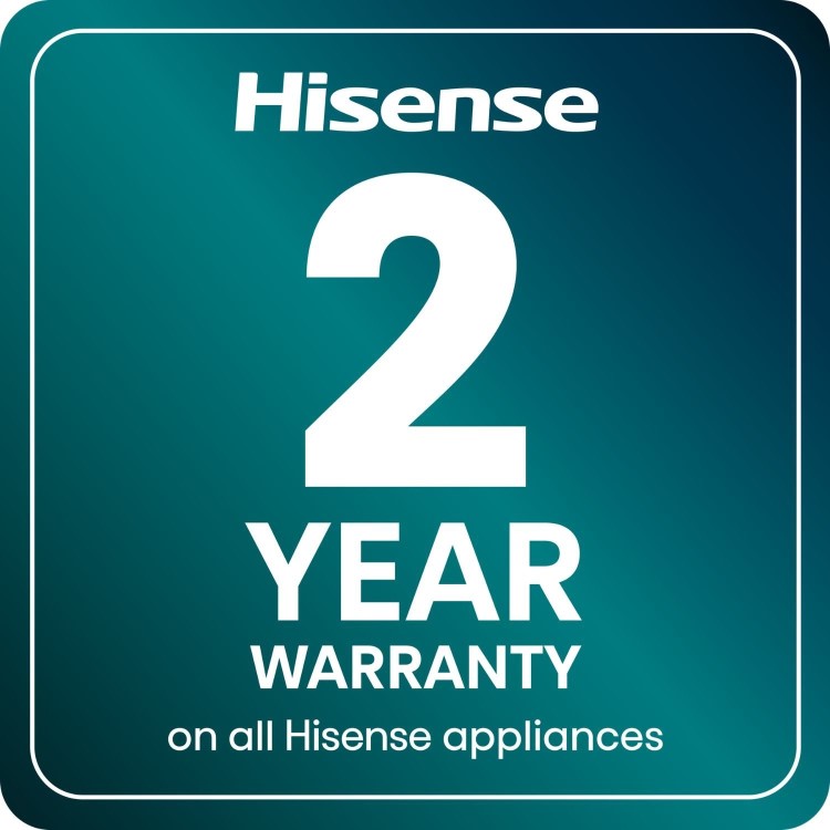 Hisense Freestanding Slimline Dishwasher - Auto Dry C-Rated Black