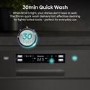Hisense Freestanding Slimline Dishwasher - Auto Dry C-Rated Black