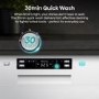 Hisense Freestanding Slimline Dishwasher - Auto Dry C-Rated White