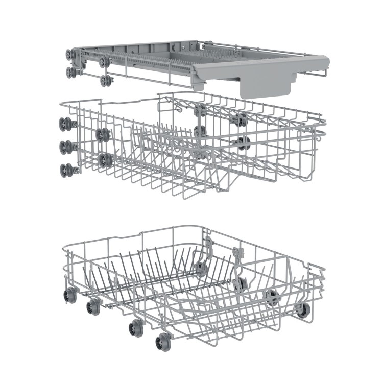 Hisense Freestanding Slimline Dishwasher - Auto Dry C-Rated White