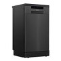 Refurbished Hisense HS523E15BUK 10 Place Freestanding Slimline Dishwasher Black