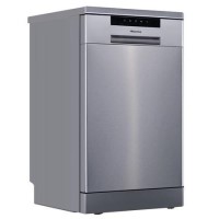 Refurbished Hisense HS523E15XUK 10 Place Freestanding Slimline Dishwasher Stainless Steel Refurbished Hisense HS523E15XUK 10 Place Freestanding Slimline Dishwasher Stainless Steel