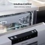 Refurbished Hisense HS523E15XUK 10 Place Freestanding Slimline Dishwasher Stainless Steel