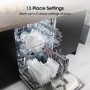 Hisense Freestanding Dishwasher - E-rated, Black