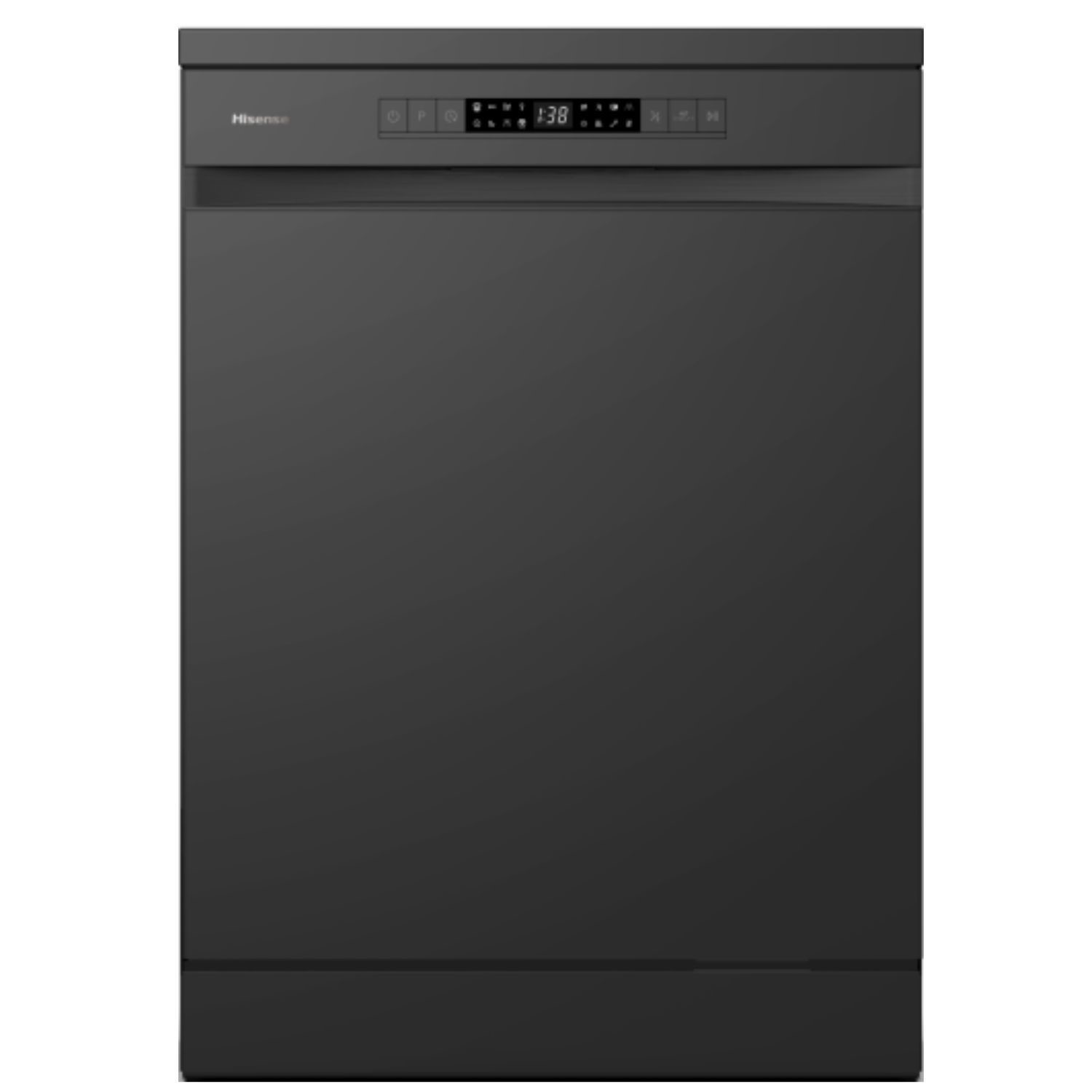 Hisense Hi4 Freestanding Dishwasher - E-rated Black