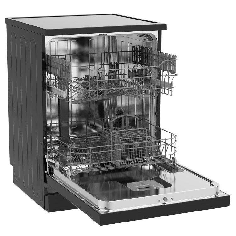 Hisense Hi4 Freestanding Dishwasher - E-rated, Black